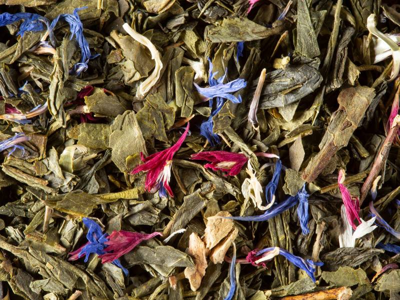 Découvrez le thé vert aromatisé 