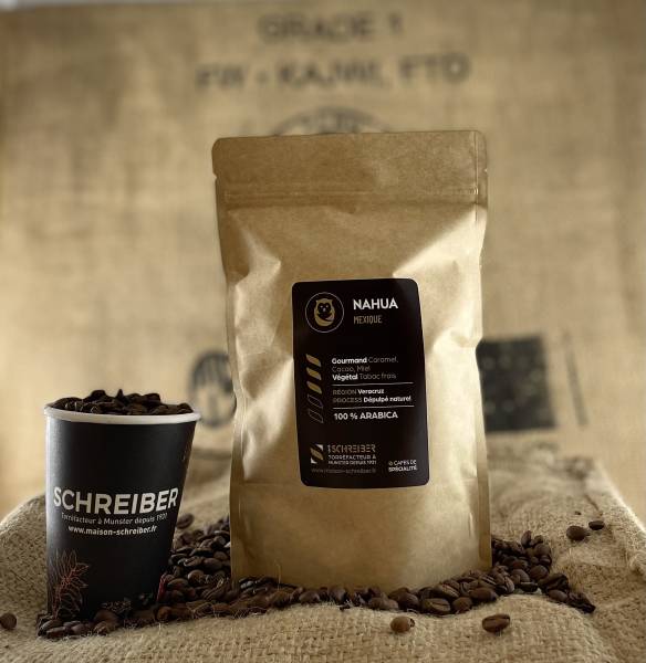 Goûtez notre café Mexique du terroir Nahua subtilement torréfié en Alsace à Munster artisanalement