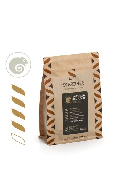 Café Cordillera del Fuego Costa Rica : Arabica fruité et équilibré