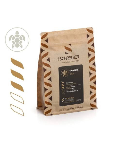 Café Guarani Brésil : Doux Arabica Gourmand, Chocolaté