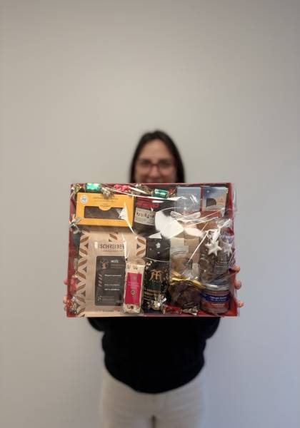 Coffret garnis de Noël XL un généreux coffret proposé par la Maison Schreiber au coeur de l'Alsace