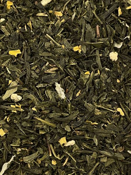 Goûter le thé vert Joli coeur à la maison Schreiber située à munster proche de Mulhouse